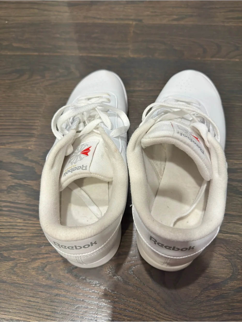 Reebok Classic Women’s White Leather Sneakers